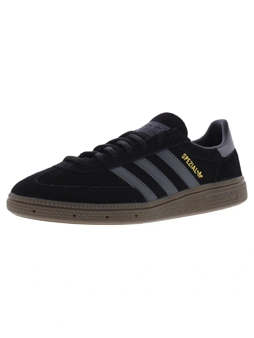 adidas Handball Spezial GS Boys Shoes SZ 5.5 Color -Core Black/Grey Six/Gum 5